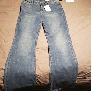 Cosmic blue love Brennan boot utility jean 12